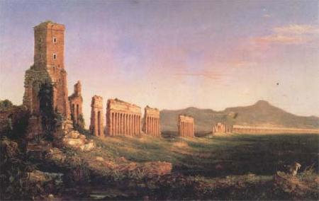 Thomas Cole Aqueduct near Rome (mk13) Germany oil painting art